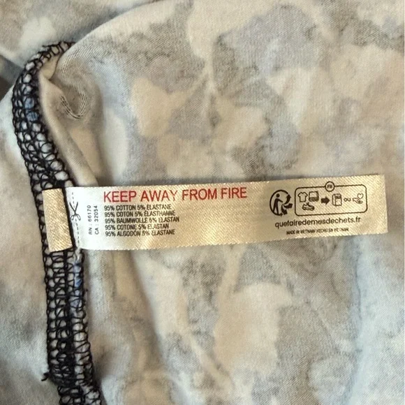 Free People Movement Womens Hot Shot Printed Romper Slouch Medium Blue Outdoors - Picture 9 of 9